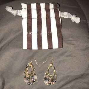 Henri Bendel beaded earrings